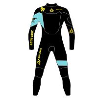 Гидрокостюм Esoteric Warrior 5/3 Black/Mint